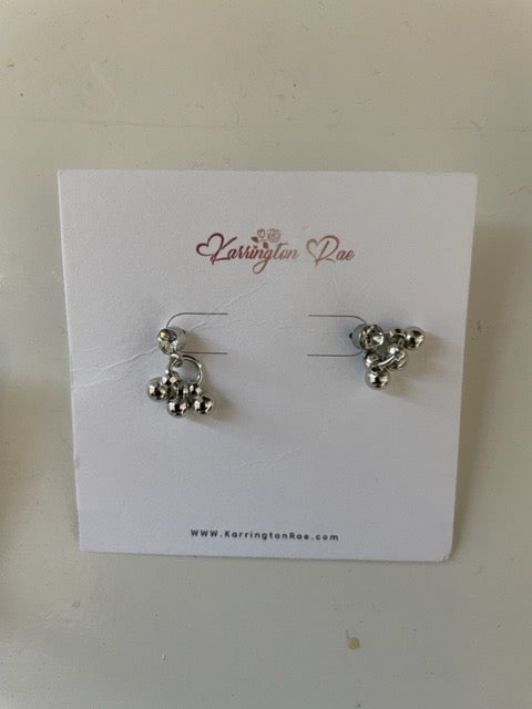 Silver Bowl W/Silver balls on ring #24